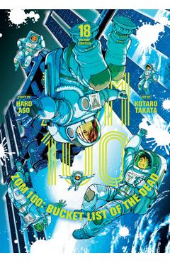 Coperta cărții 'Zom 100: Bucket List of the Dead, Vol. 18 - Haro Aso'