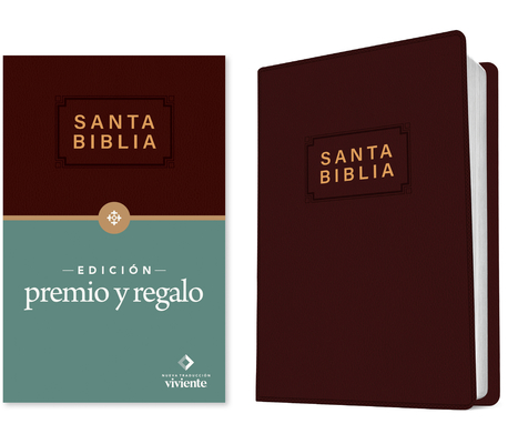 Santa Biblia Ntv, Edición Premio Y Regalo (Vinipiel, Vino Tinto, Letra Roja) - 