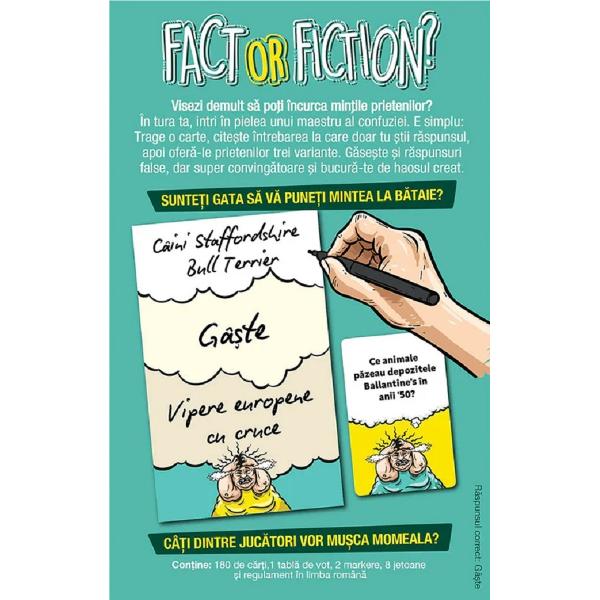 Joc de petrecere. Fact or Fiction