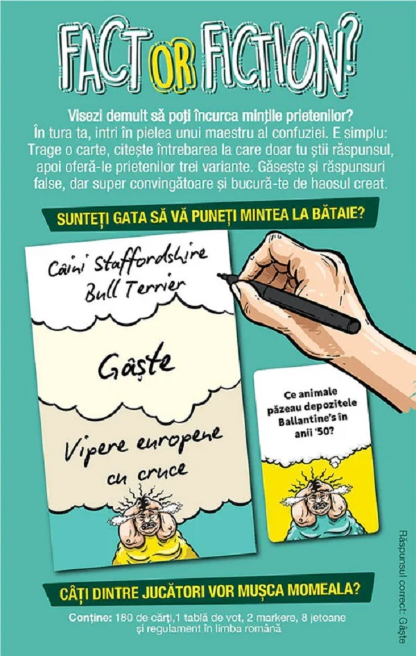 Joc de petrecere. Fact or Fiction