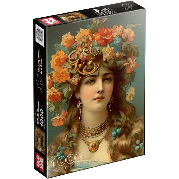 Puzzle 1000: Girl with Flower Crown