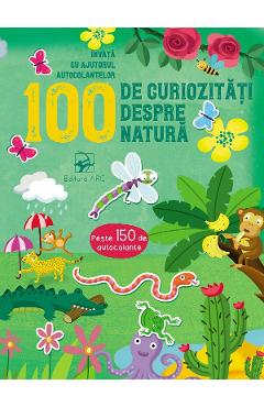 Coperta cărții '100 de curiozități despre natură'