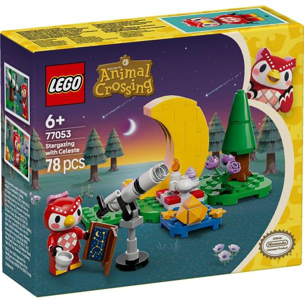 Lego Animal Crossing. Observarea stelelor cu celeste