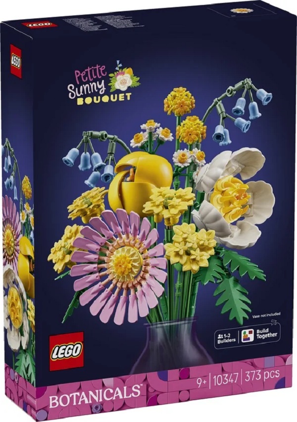 Lego Botanicals. Mic buchet de flori pastel