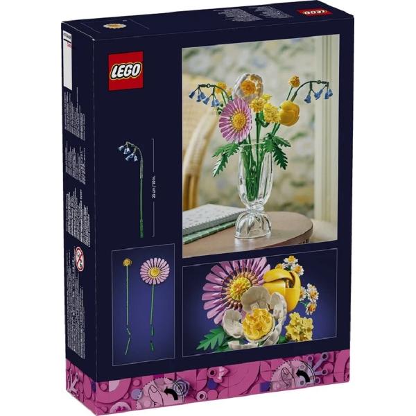 Lego Botanicals. Mic buchet de flori pastel