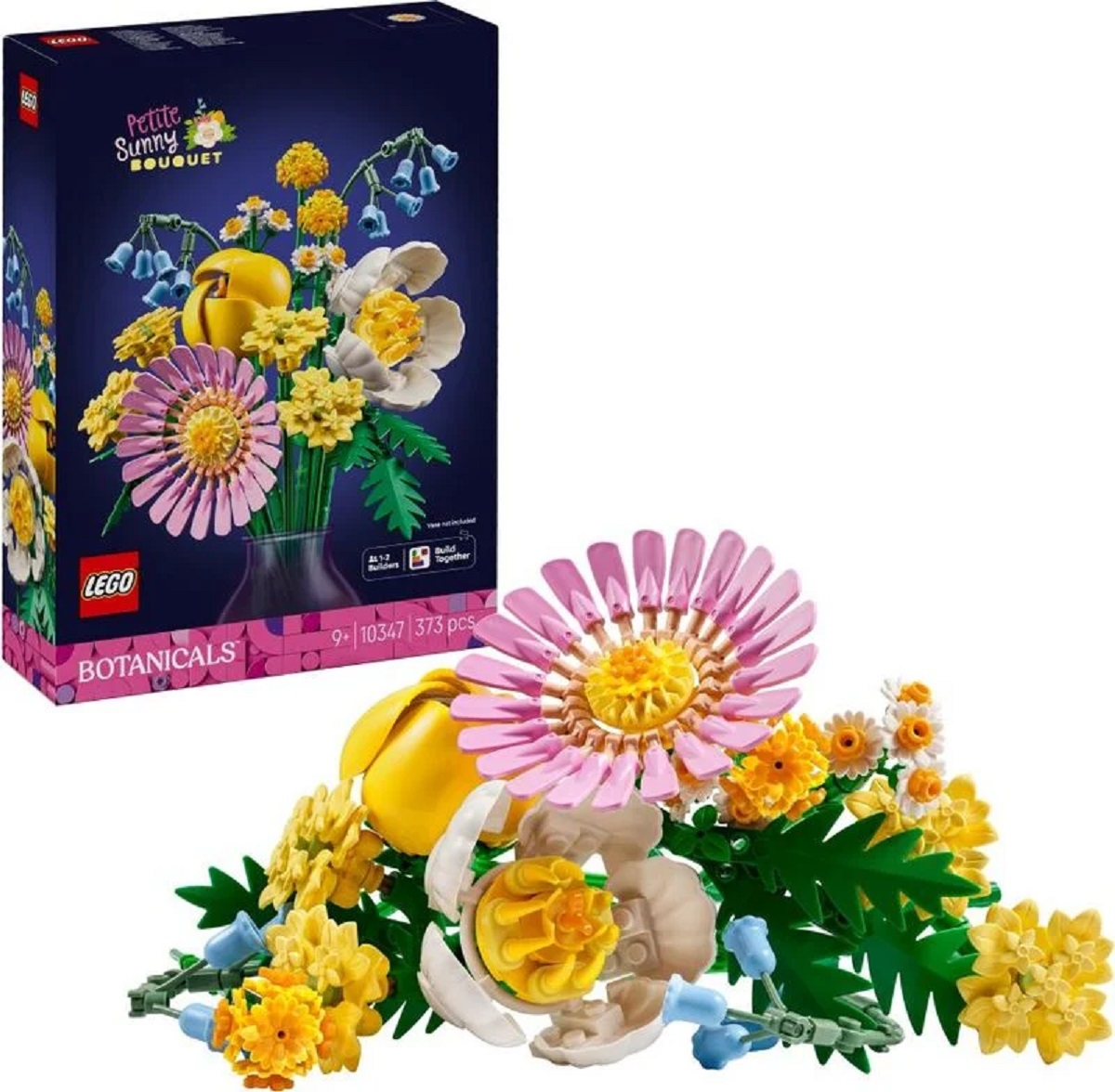 Lego Botanicals. Mic buchet de flori pastel
