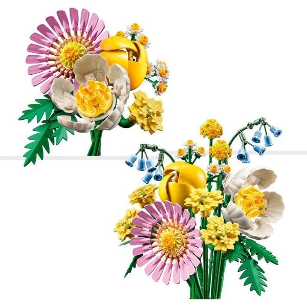 Lego Botanicals. Mic buchet de flori pastel