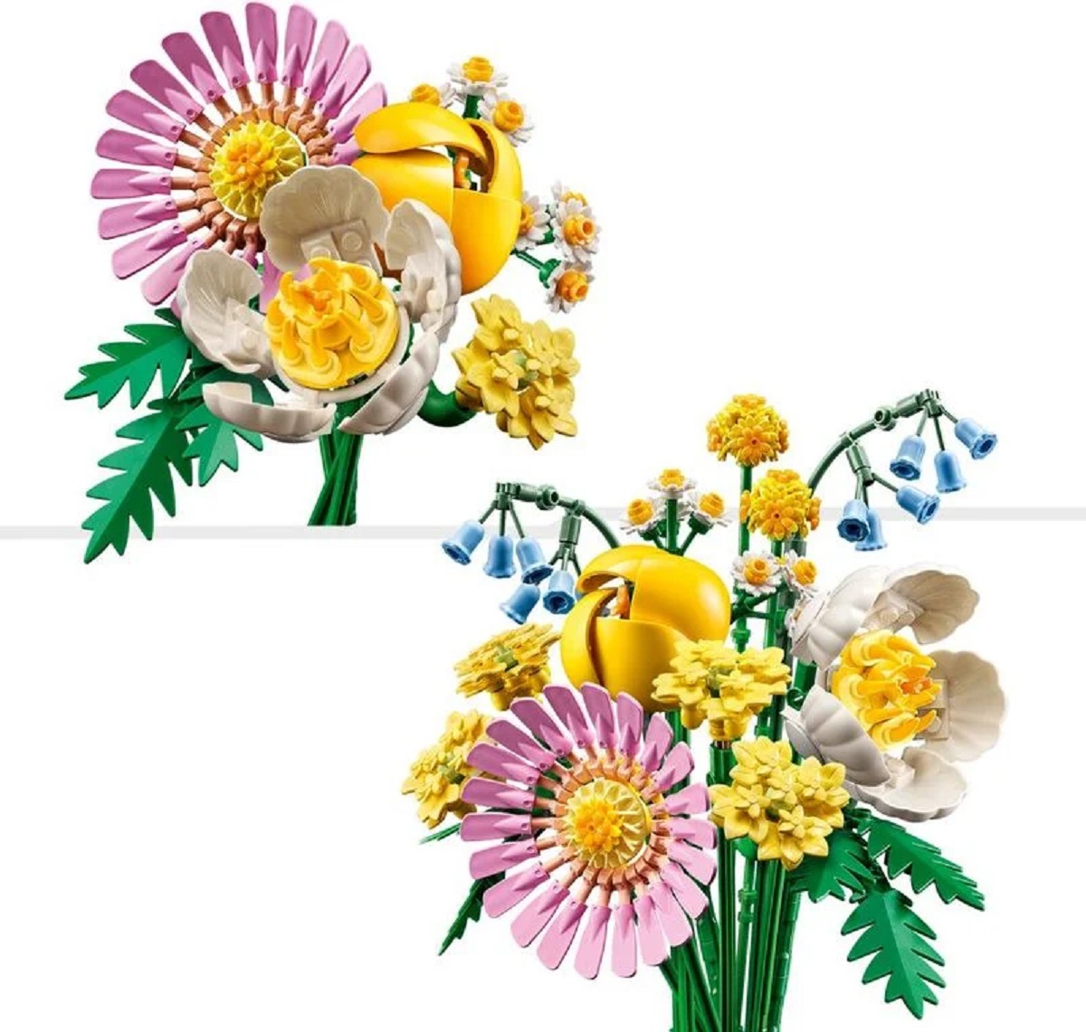 Lego Botanicals. Mic buchet de flori pastel