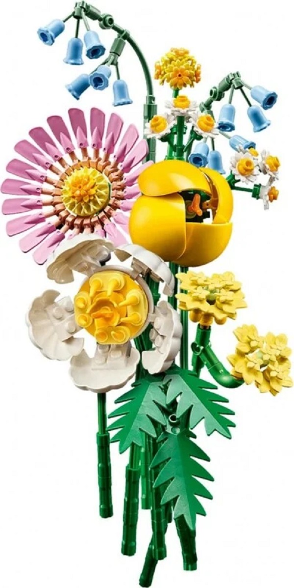 Lego Botanicals. Mic buchet de flori pastel