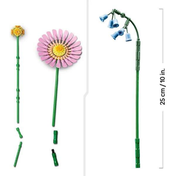 Lego Botanicals. Mic buchet de flori pastel