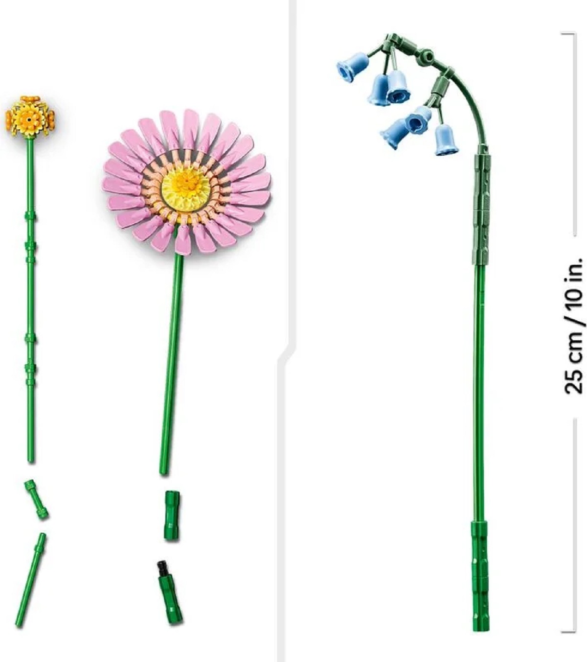 Lego Botanicals. Mic buchet de flori pastel