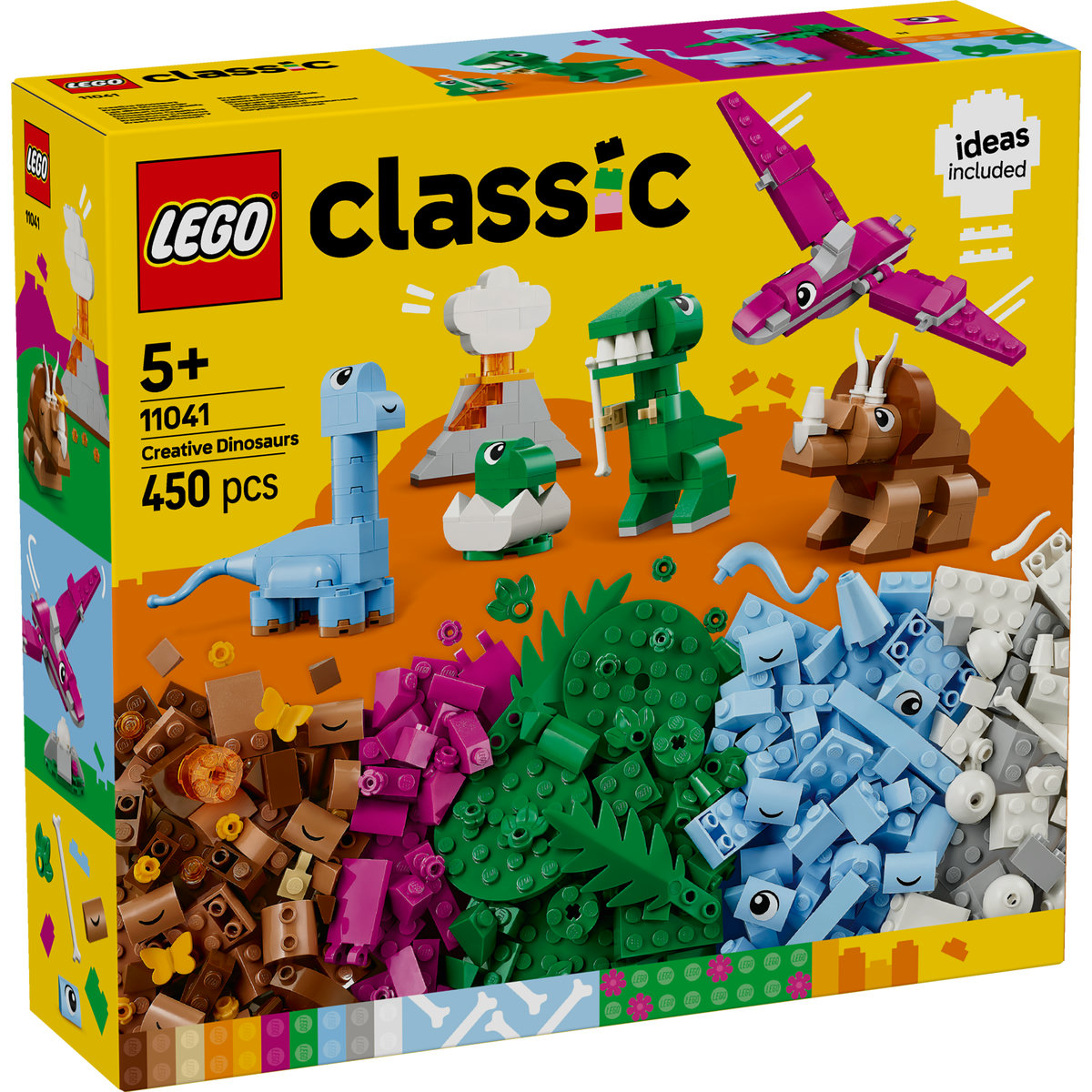 Lego Classic. Dinozauri creativi