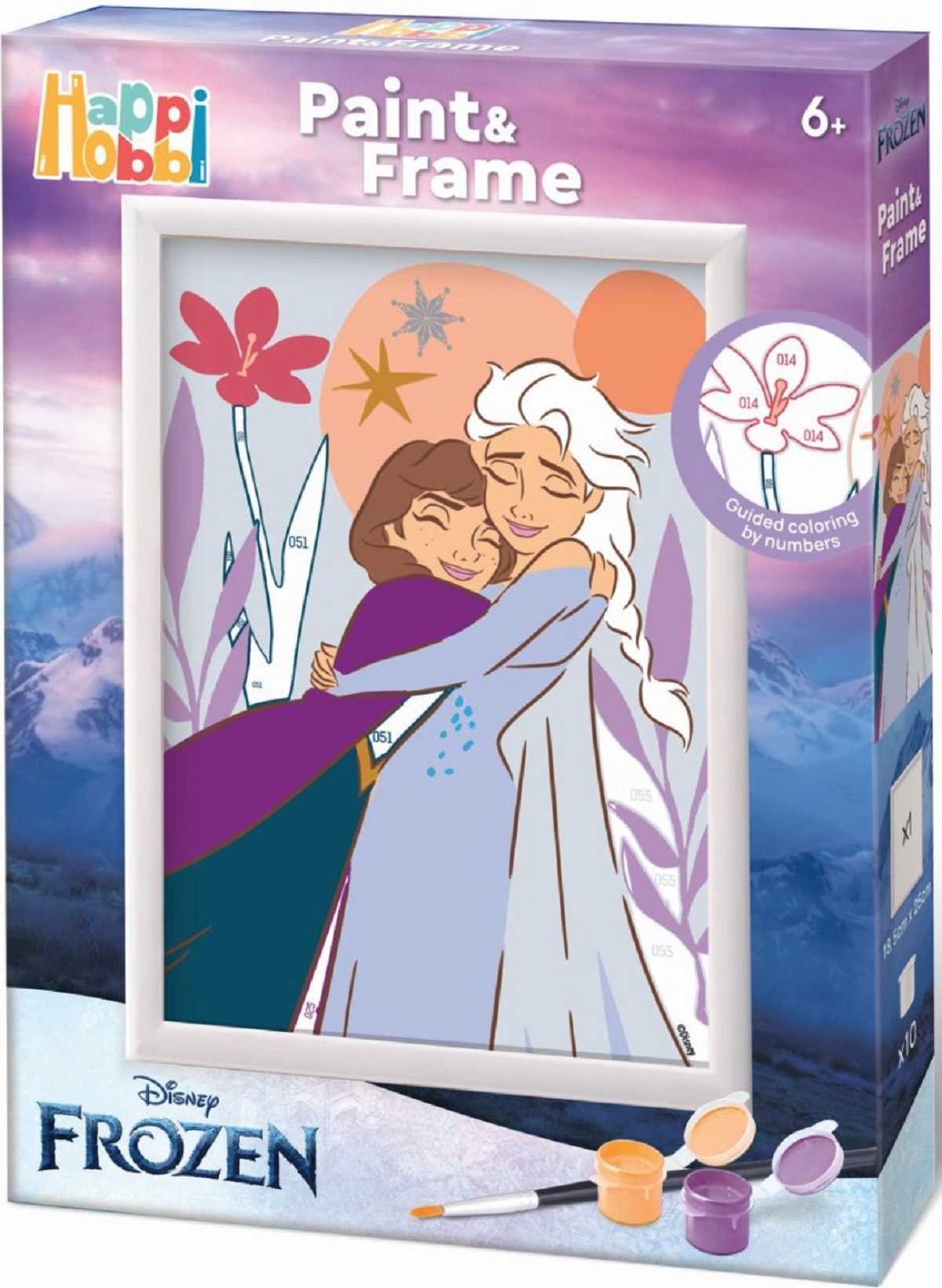 Picteaza si inrameaza: Disney Frozen