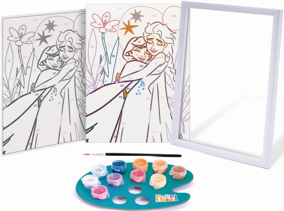 Picteaza si inrameaza: Disney Frozen