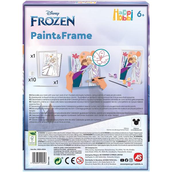 Picteaza si inrameaza: Disney Frozen