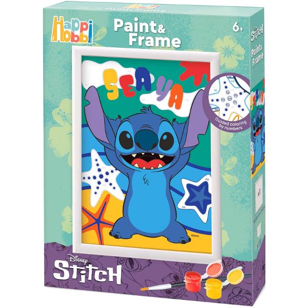 Picteaza si inrameaza: Disney Stitch