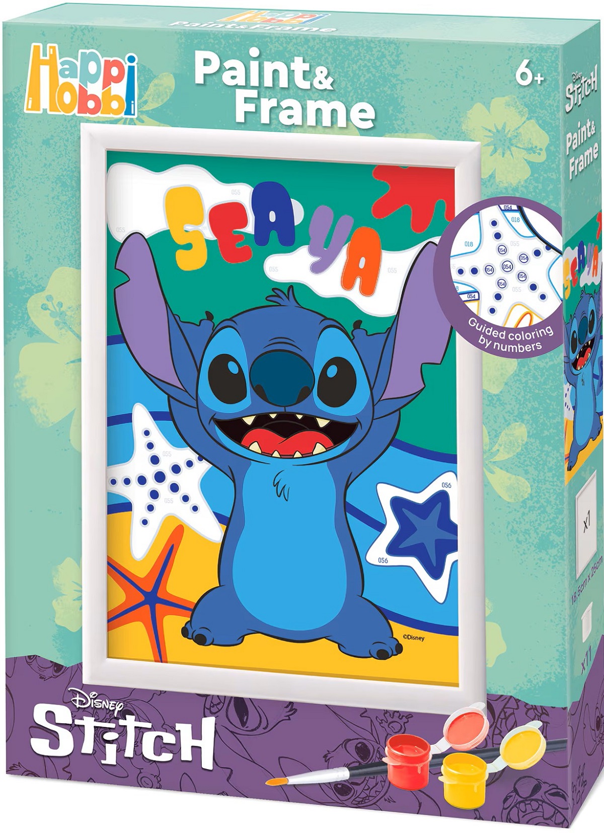 Picteaza si inrameaza: Disney Stitch