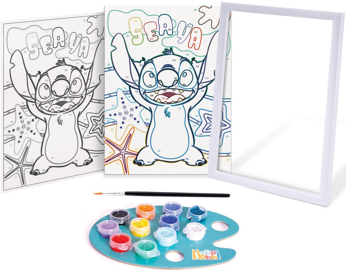 Picteaza si inrameaza: Disney Stitch