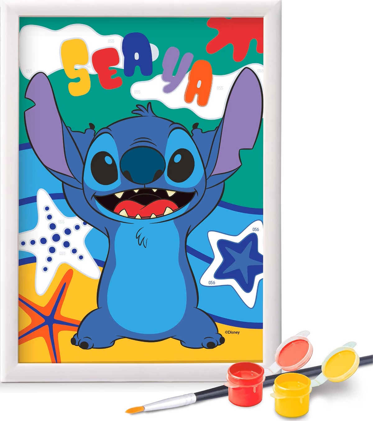 Picteaza si inrameaza: Disney Stitch