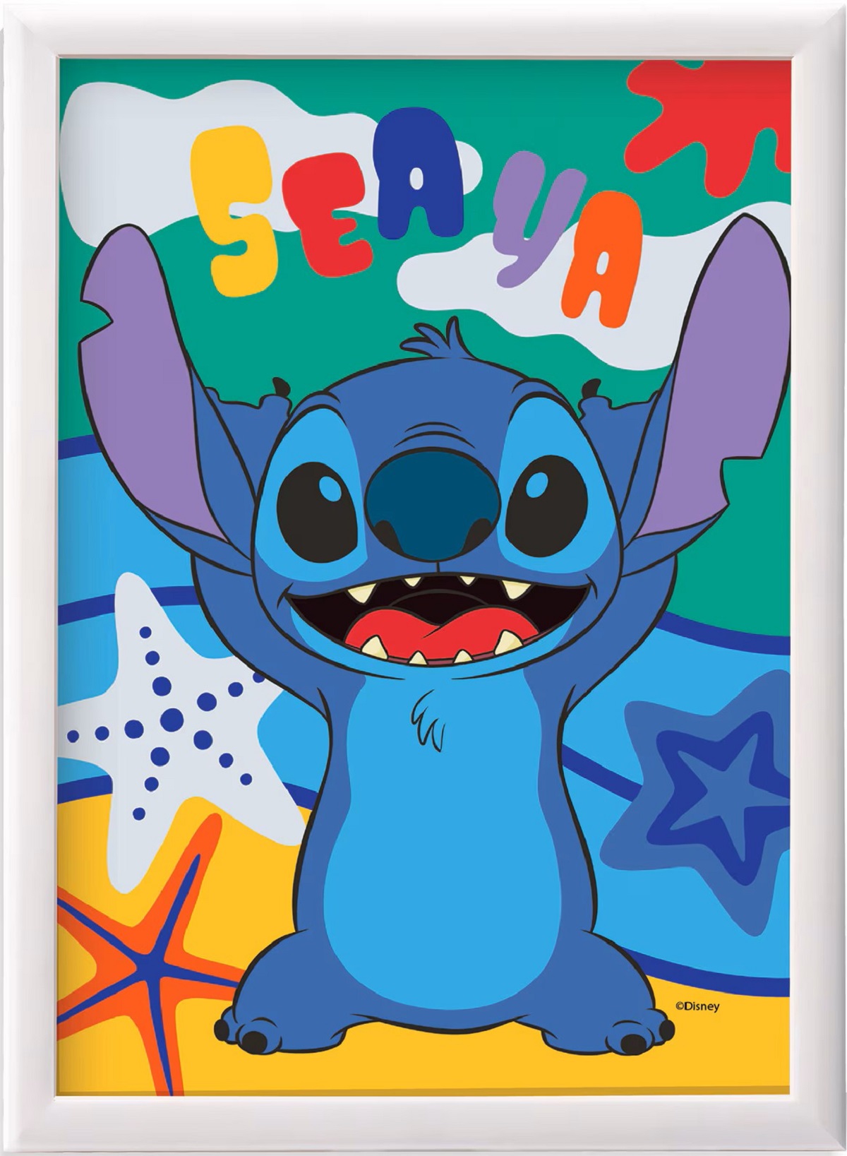 Picteaza si inrameaza: Disney Stitch