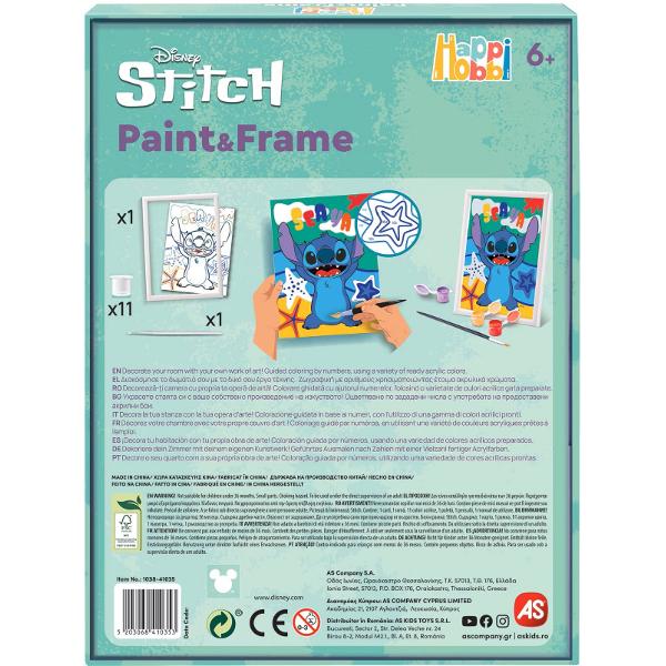 Picteaza si inrameaza: Disney Stitch