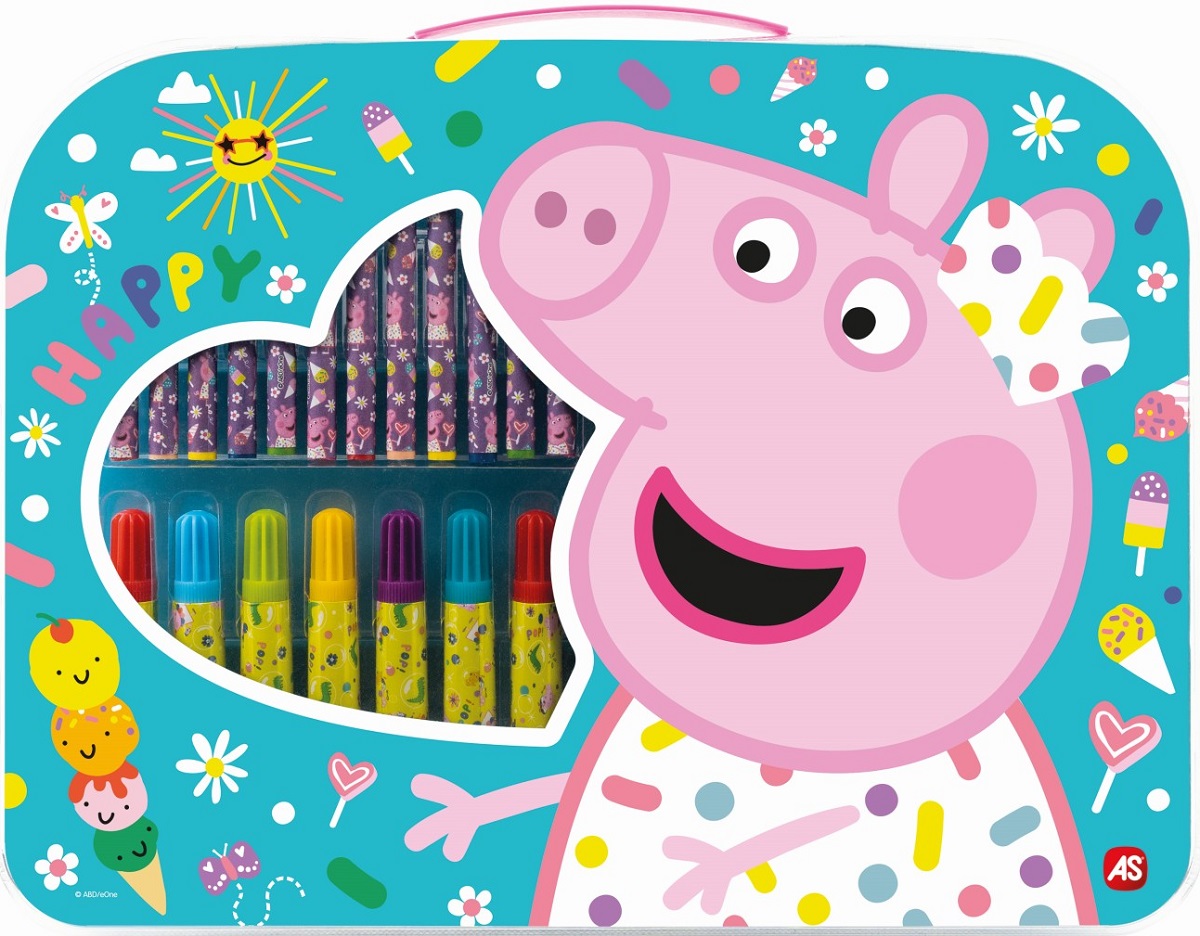 Gentuta pentru desen: Art Case. Peppa Pig