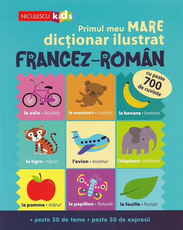 Primul meu mare dictionar ilustrat francez-roman