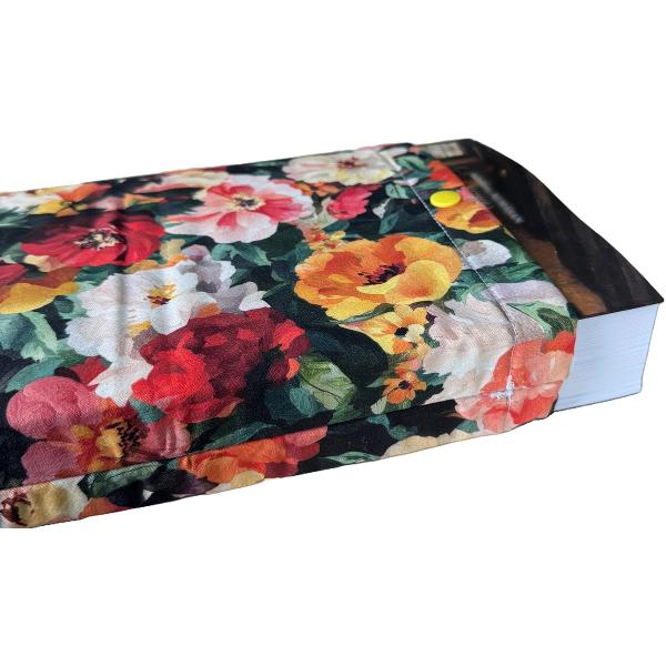 Husa pentru carte: Flori pictate