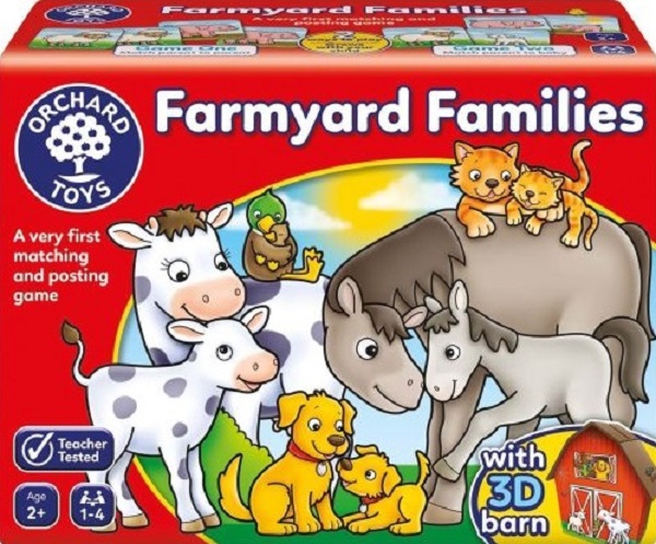 Joc educativ: Familii de la ferma