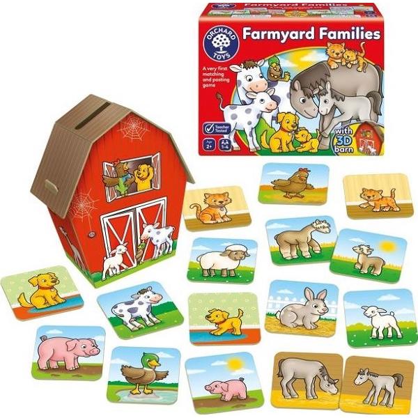 Joc educativ: Familii de la ferma