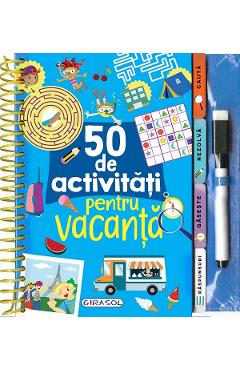Coperta cărții '50 de activități pentru vacanță'