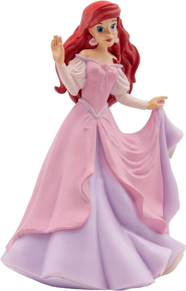 Figurina: Ariel in rochie roz