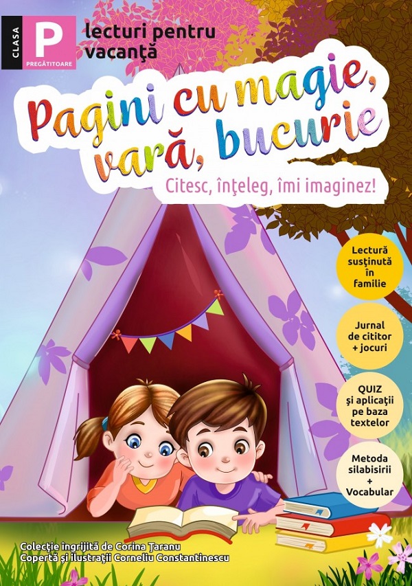 Pagini cu magie, vara, bucurie. Lecturi pentru vacanta - Clasa pregatitoare - Corina Taranu