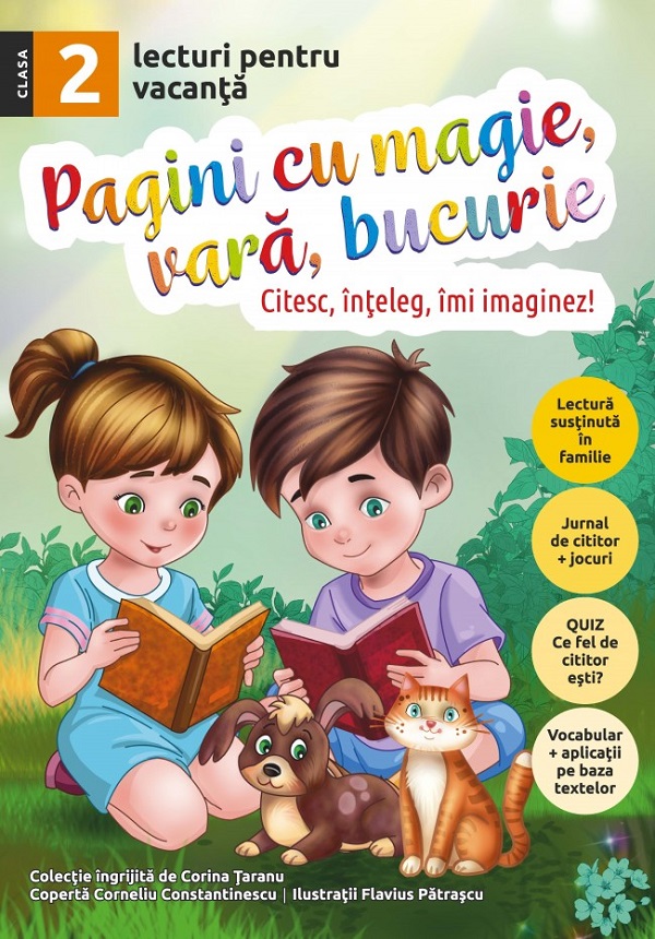 Pagini cu magie, vara, bucurie. Lecturi pentru vacanta - Clasa 2 - Corina Taranu