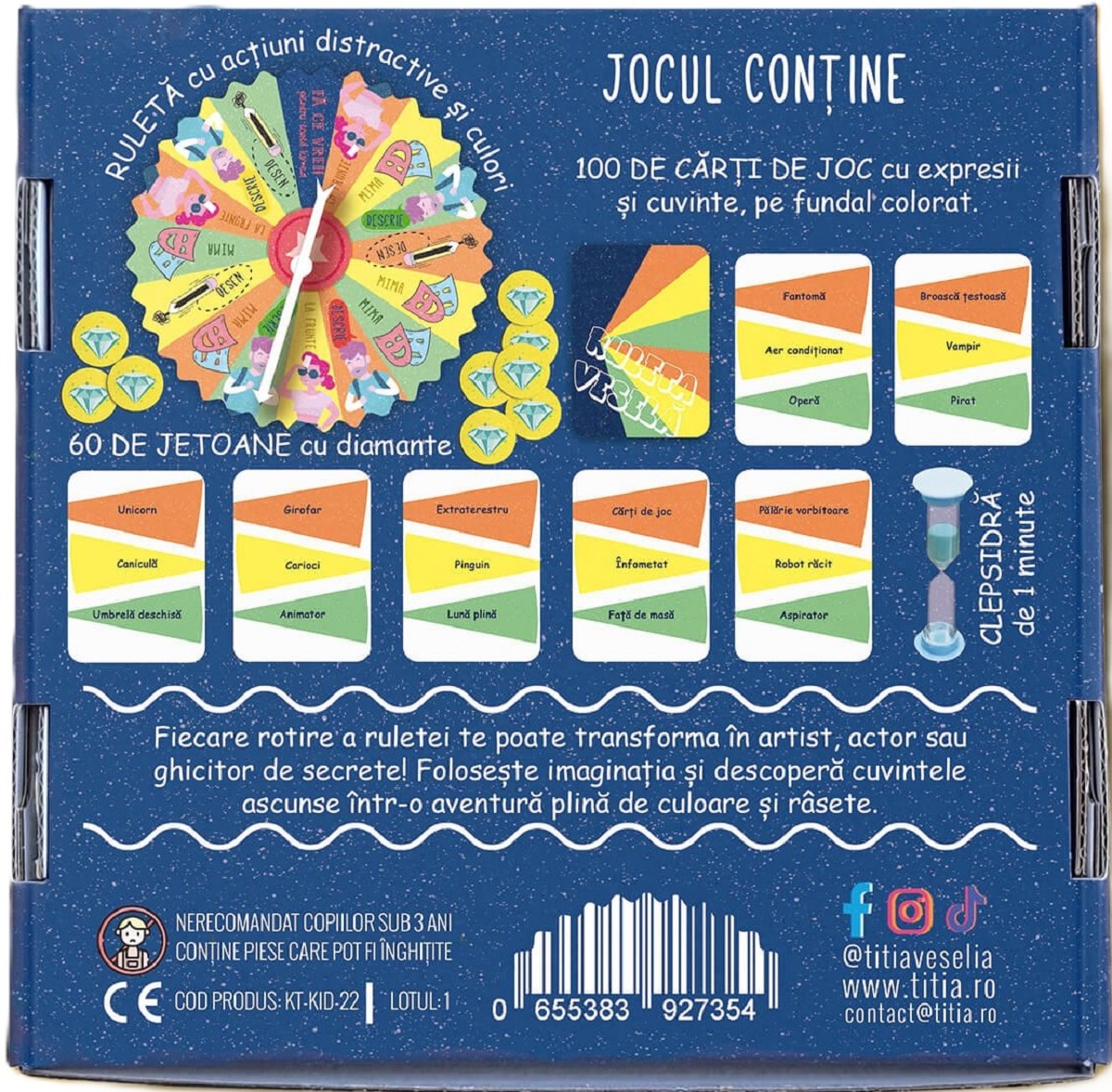 Joc educativ: Ruleta Vesela