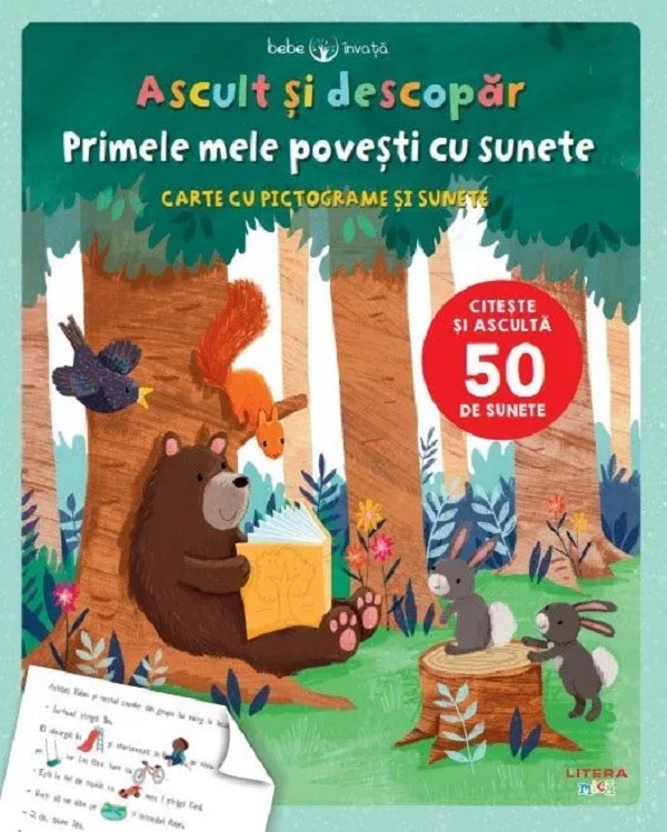 Bebe invata. Ascult si descopar. Primele mele povesti cu sunete - Anna Taube