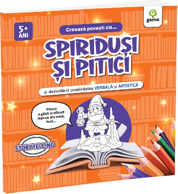 Creeaza povesti cu Spiridusi si pitici si dezvolta-ti creativitatea verbala si artistica