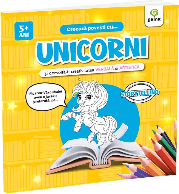 Creeaza povesti cu Unicorni si dezvolta-ti creativitatea verbala si artistica