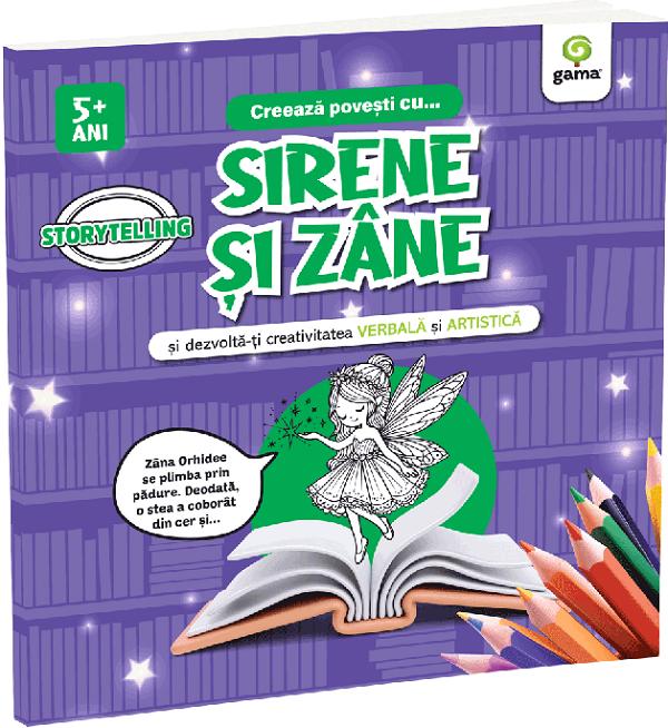 Creeaza povesti cu Sirene si zane si dezvolta-ti creativitatea verbala si artistica