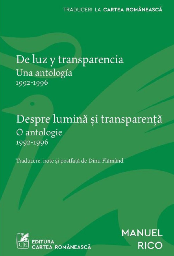 De luz y transparencia. Despre lumina si transparenta - Manuel Rico