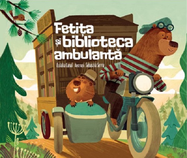 Fetita si biblioteca ambulanta - Eulalia Canal