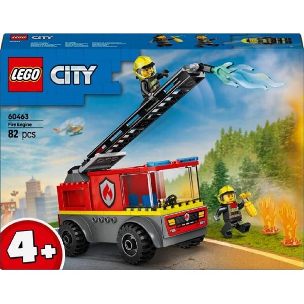 Lego City. Camion de pompieri cu scara