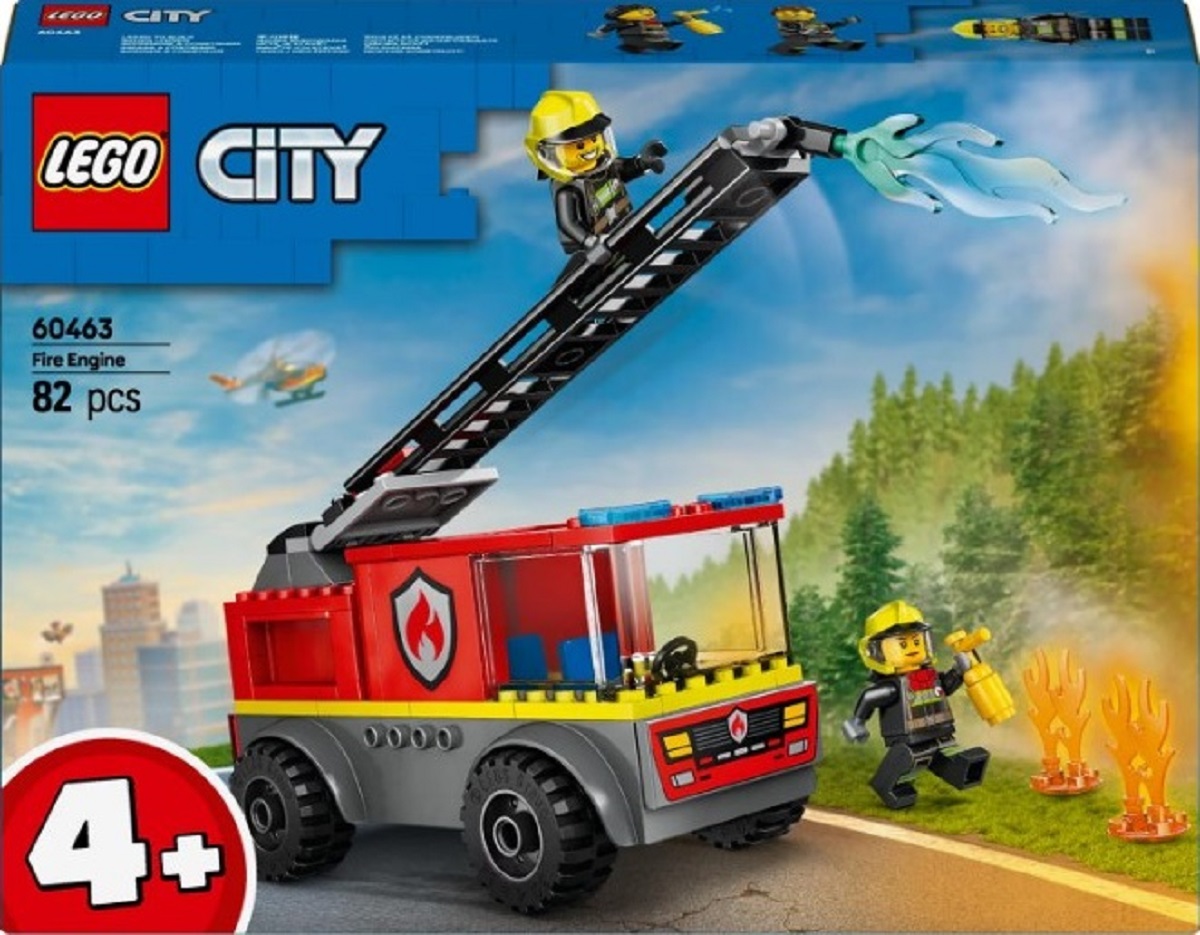 Lego City. Camion de pompieri cu scara