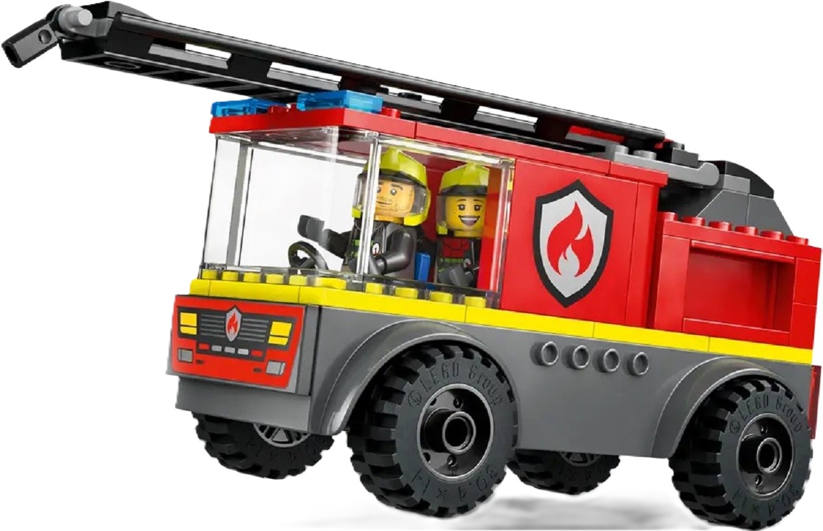 Lego City. Camion de pompieri cu scara