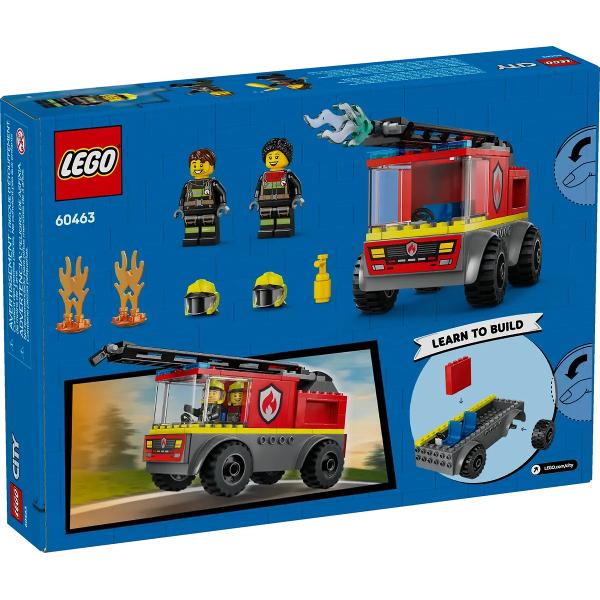 Lego City. Camion de pompieri cu scara