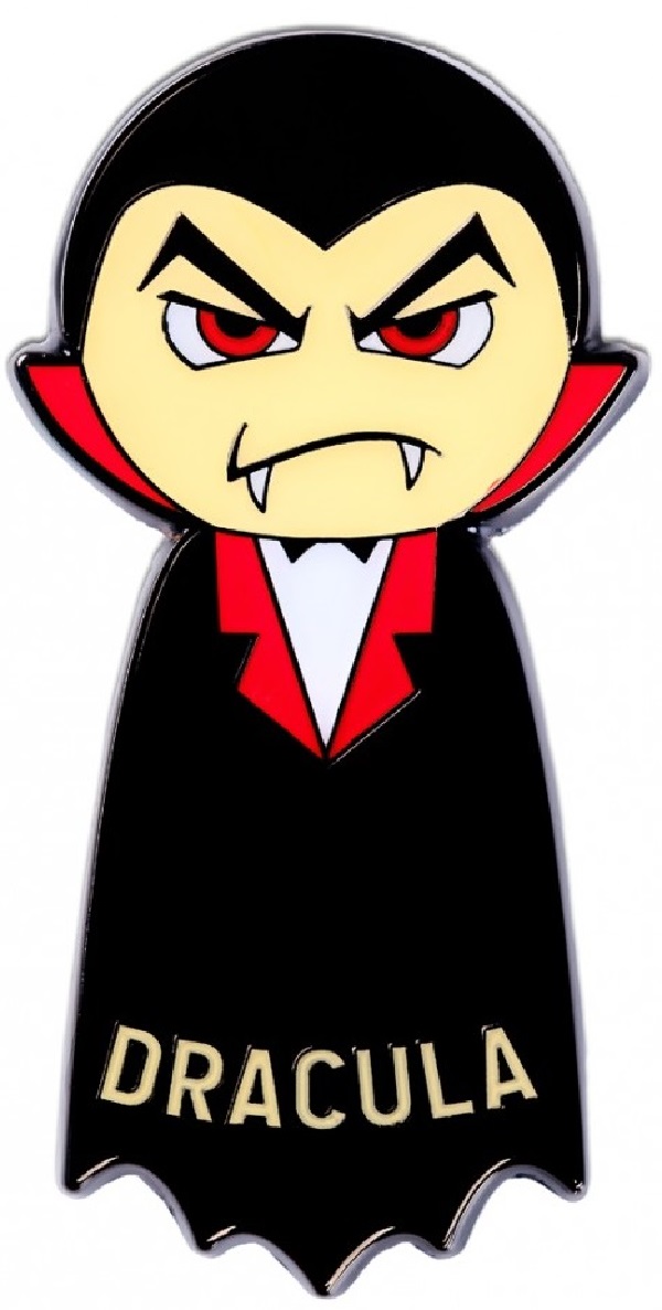 Magnet de frigider: Dracula. Fata crem