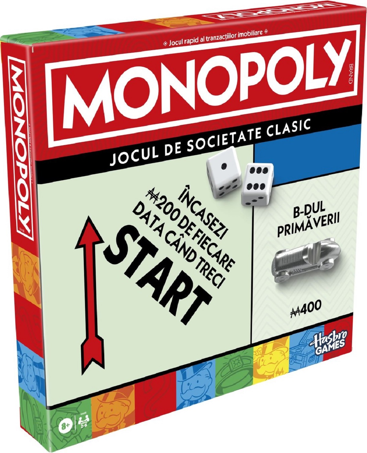 Monopoly. Joc clasic in limba romana