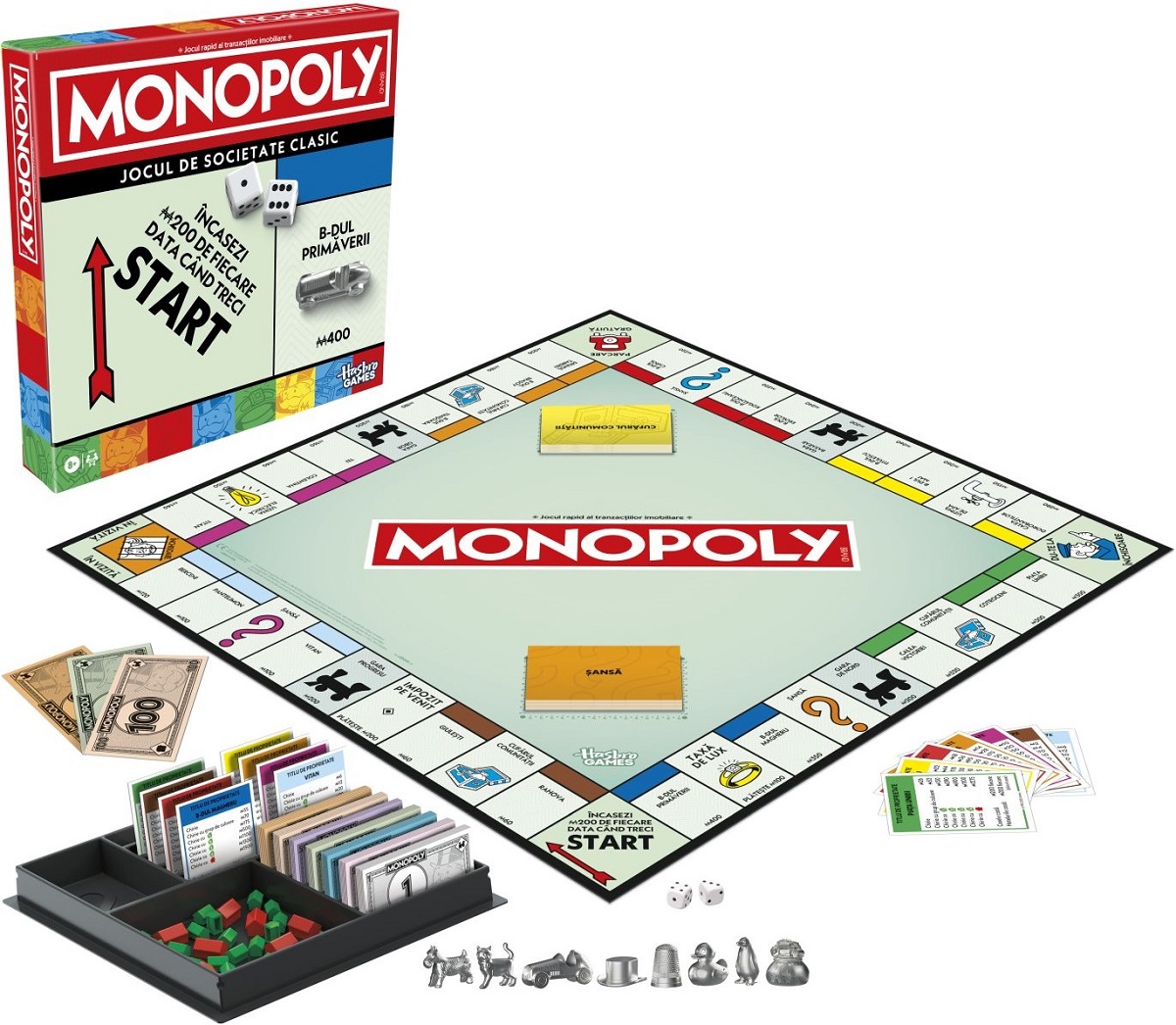 Monopoly. Joc clasic in limba romana