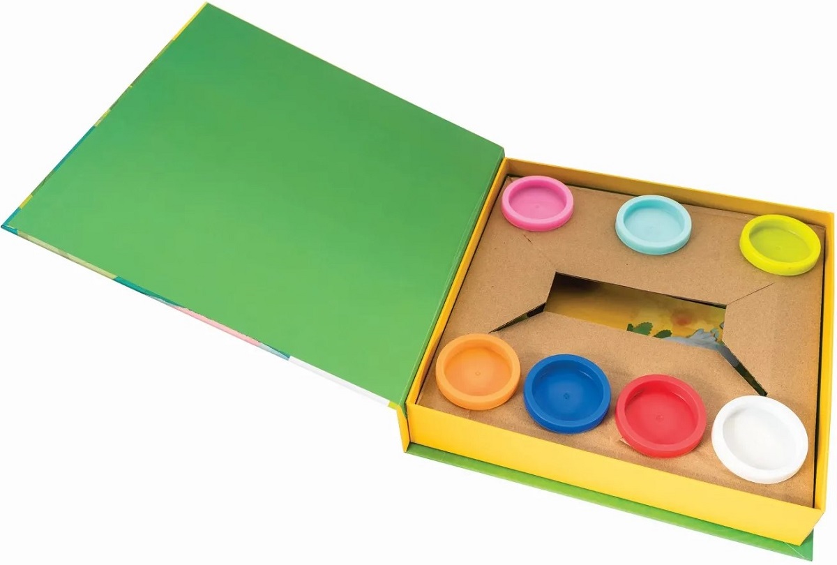 Set 7 borcanase de plastilina. Animale