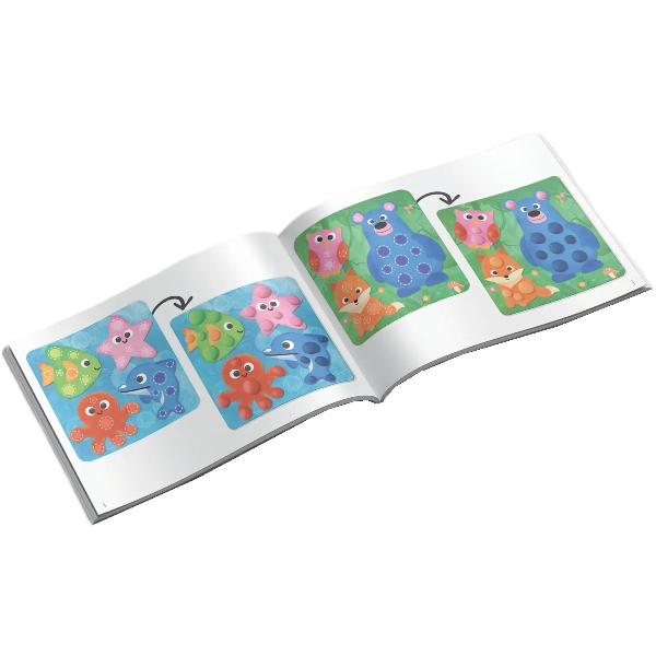 Set 7 borcanase de plastilina. Animale